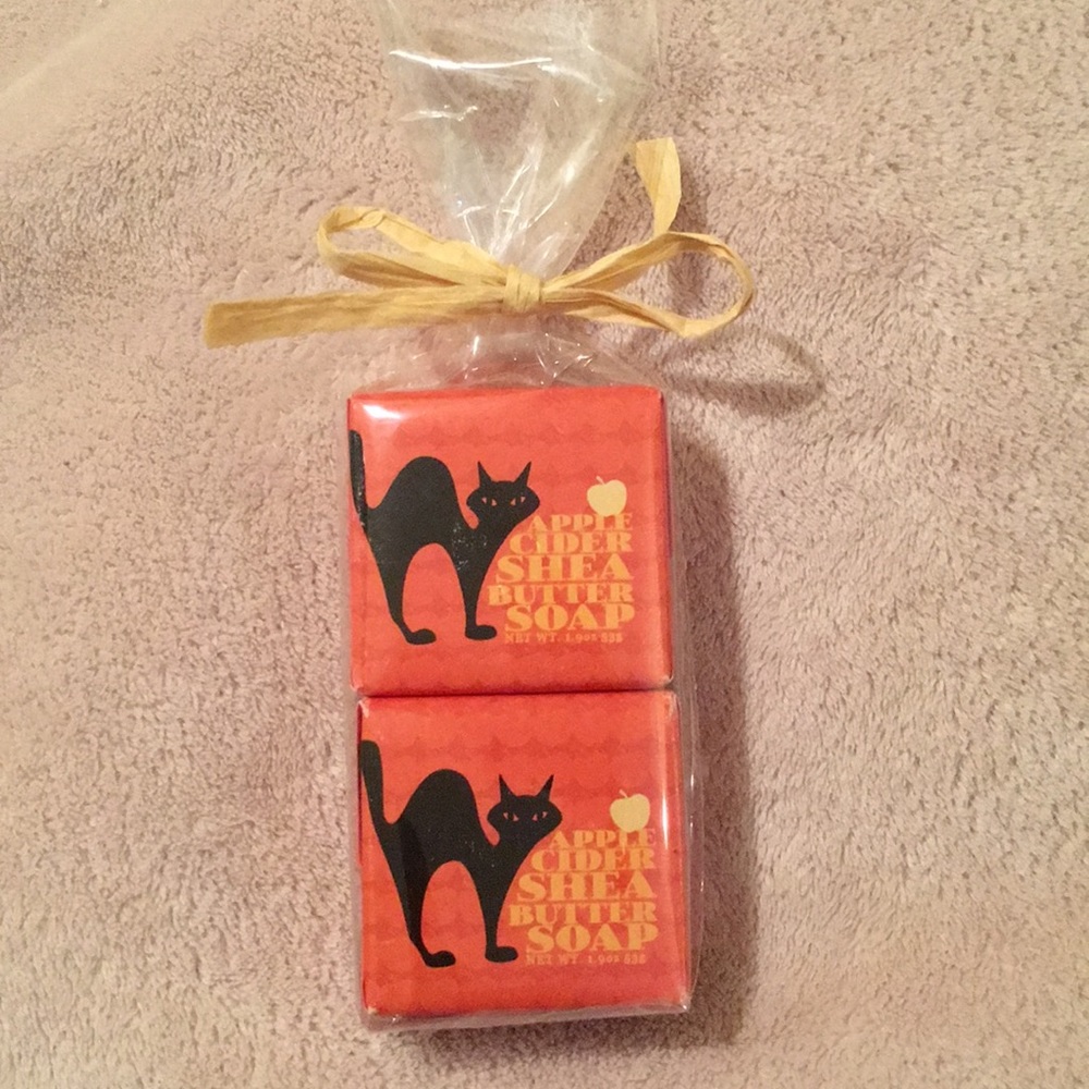 Apple Cider Artisan Shea Butter Soaps Set of 2